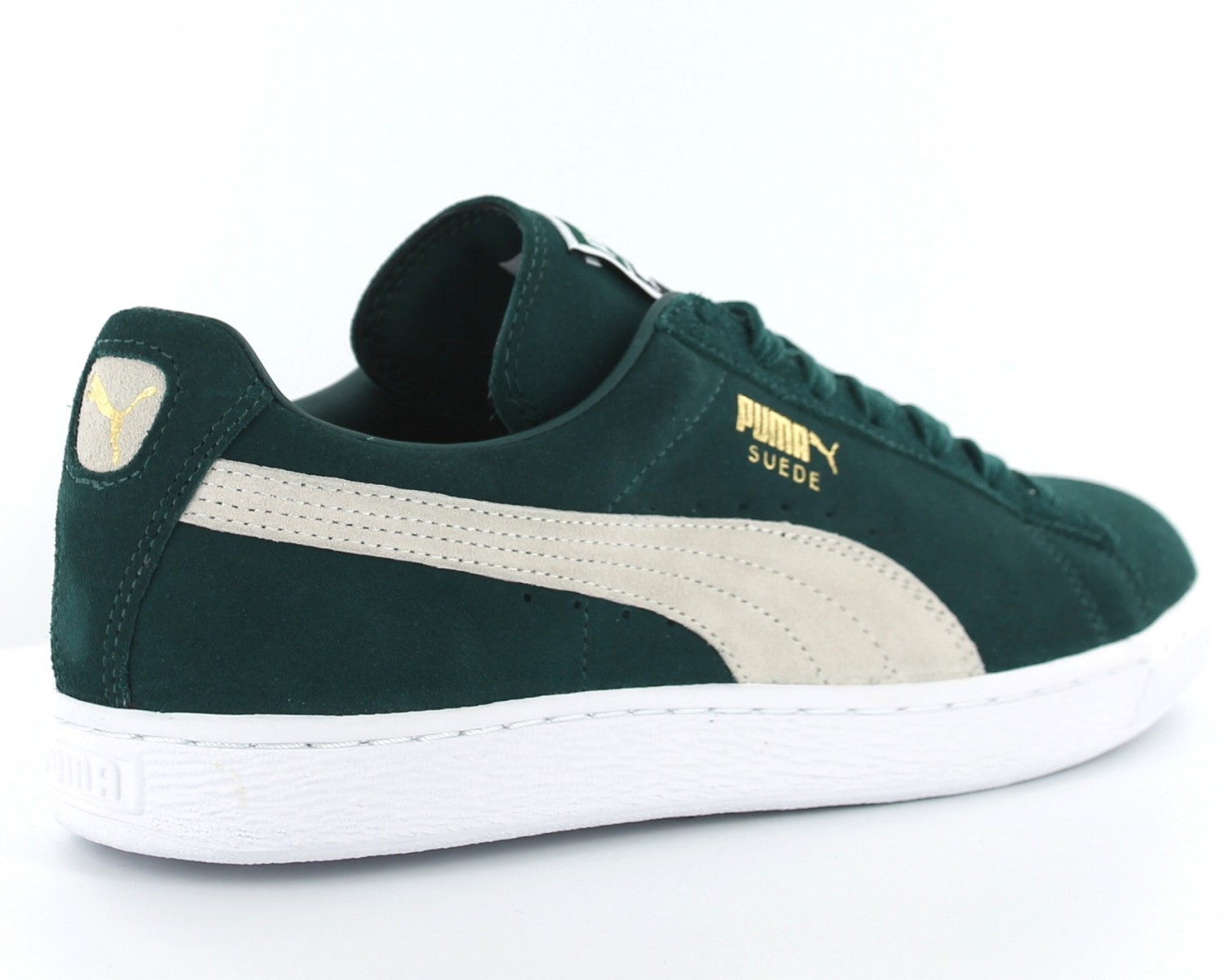 Puma Suede classic VERT BLANC